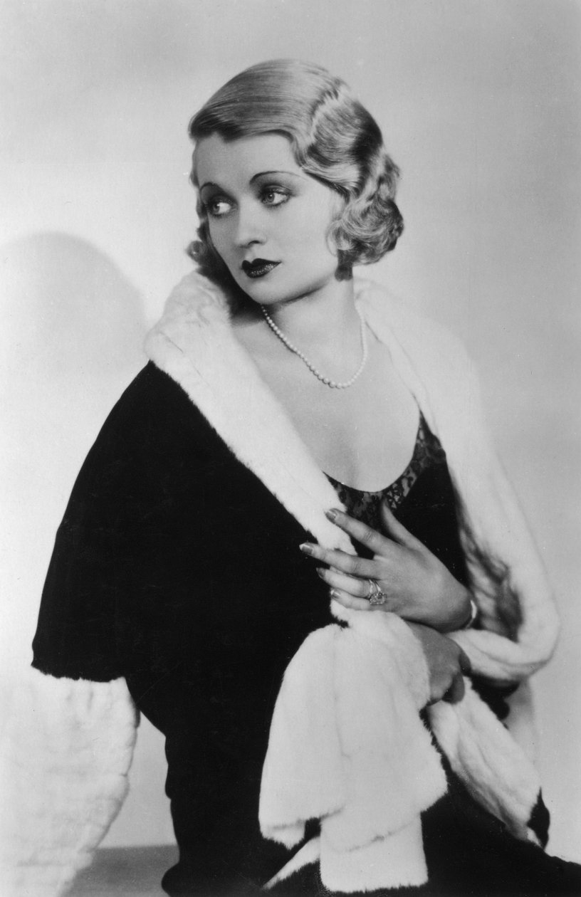 Constance Bennett 1904-1965, yhdysvaltalainen näyttelijä, 1900-luku tekijältä Unbekannt