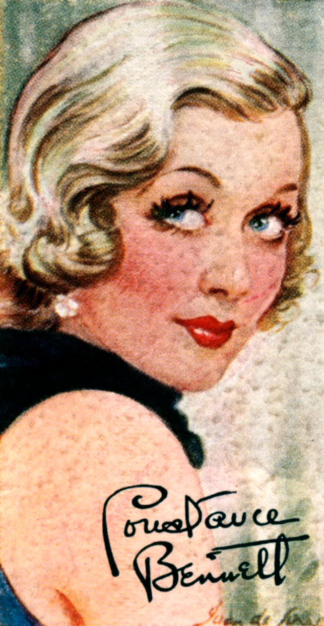 Constance Campbell Bennett, 1904-1965, yhdysvaltalainen näyttelijä, 1900-luku tekijältä Unbekannt