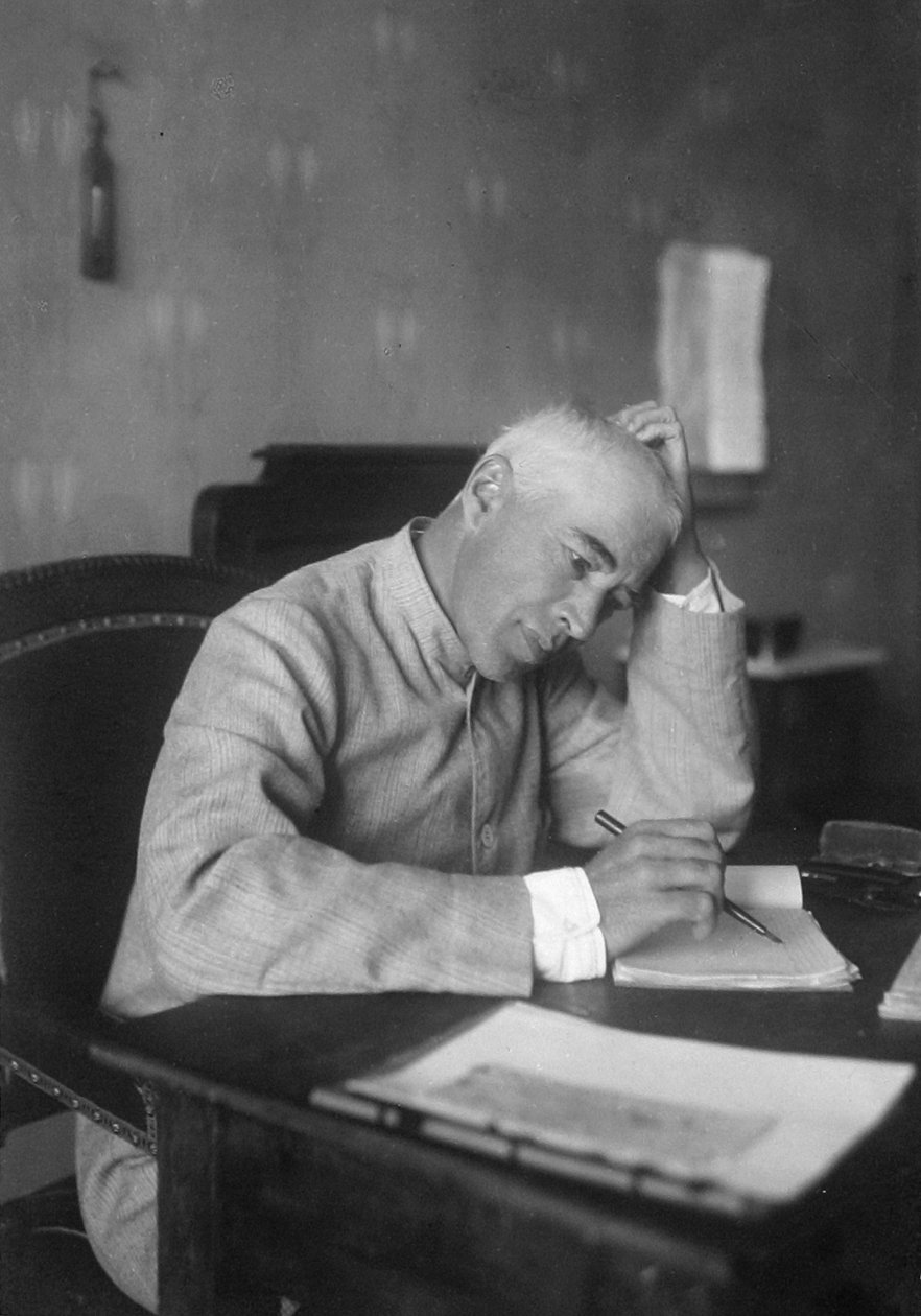 Constantin Stanislavski, venäläinen acor- ja teatteriohjaaja, 1910-luku tekijältä Unbekannt