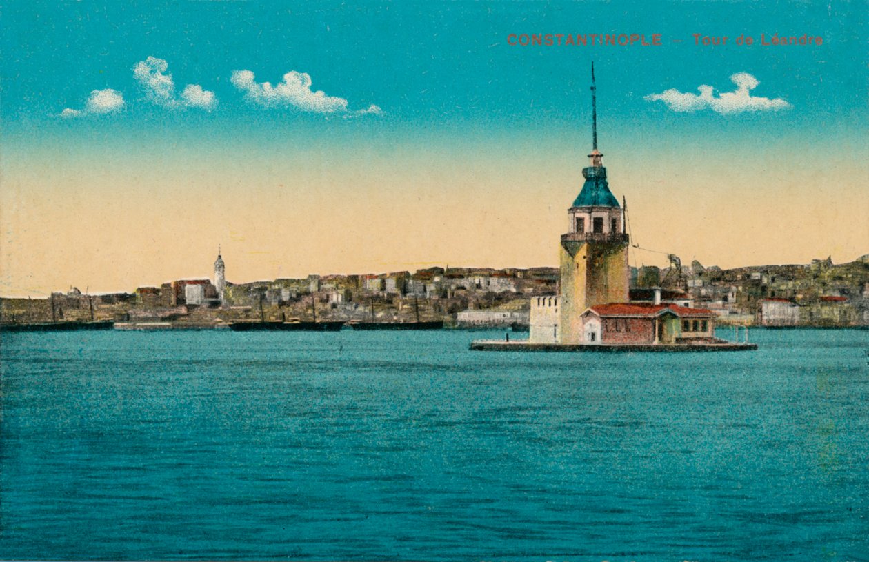 Konstantinopoli - Neitsyttorni, 1900 tekijältä Unbekannt