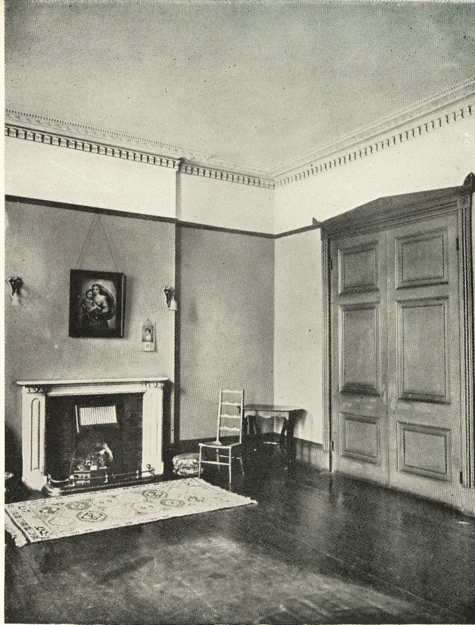 Kontrastit sisätilat: Regency - Mecklenburgh Square, Bloomsbury, 1938 tekijältä Unbekannt
