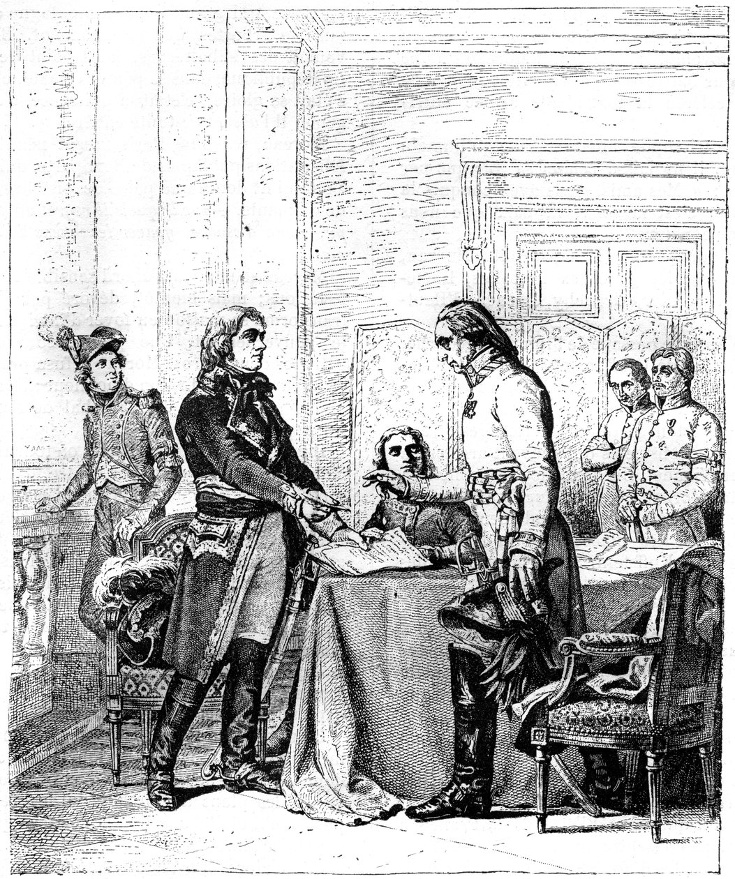 Konventti Marengon taistelun jälkeen, Italia, 15. kesäkuuta 1800 1882-1884 tekijältä Unbekannt