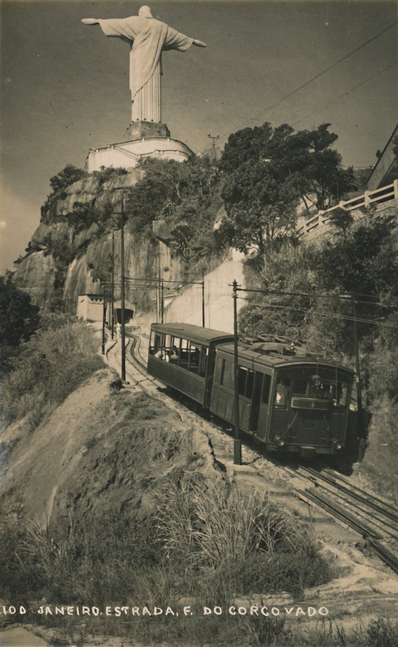 Corcovado Rack Railway, Rio de Janeiro, Brasilia. tekijältä Unbekannt