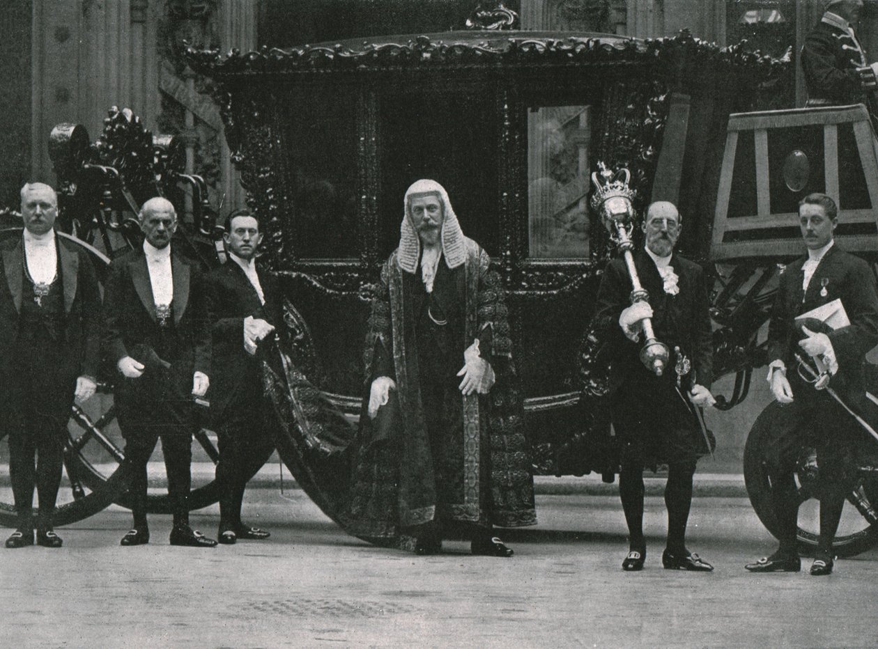 Kuningas Yrjö V:n ja kuningatar Marian kruunajaiset, Lontoo, 1911. tekijältä Unbekannt