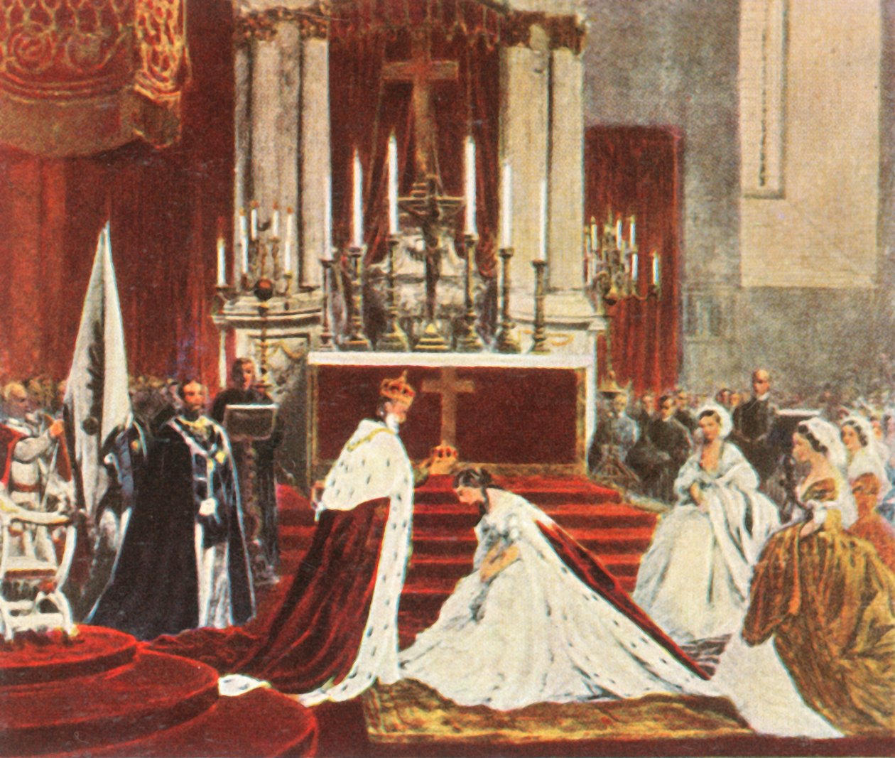 Wilhelm I:n kruunaus Königsbergissä 18. lokakuuta 1861, 1936. tekijältä Unbekannt