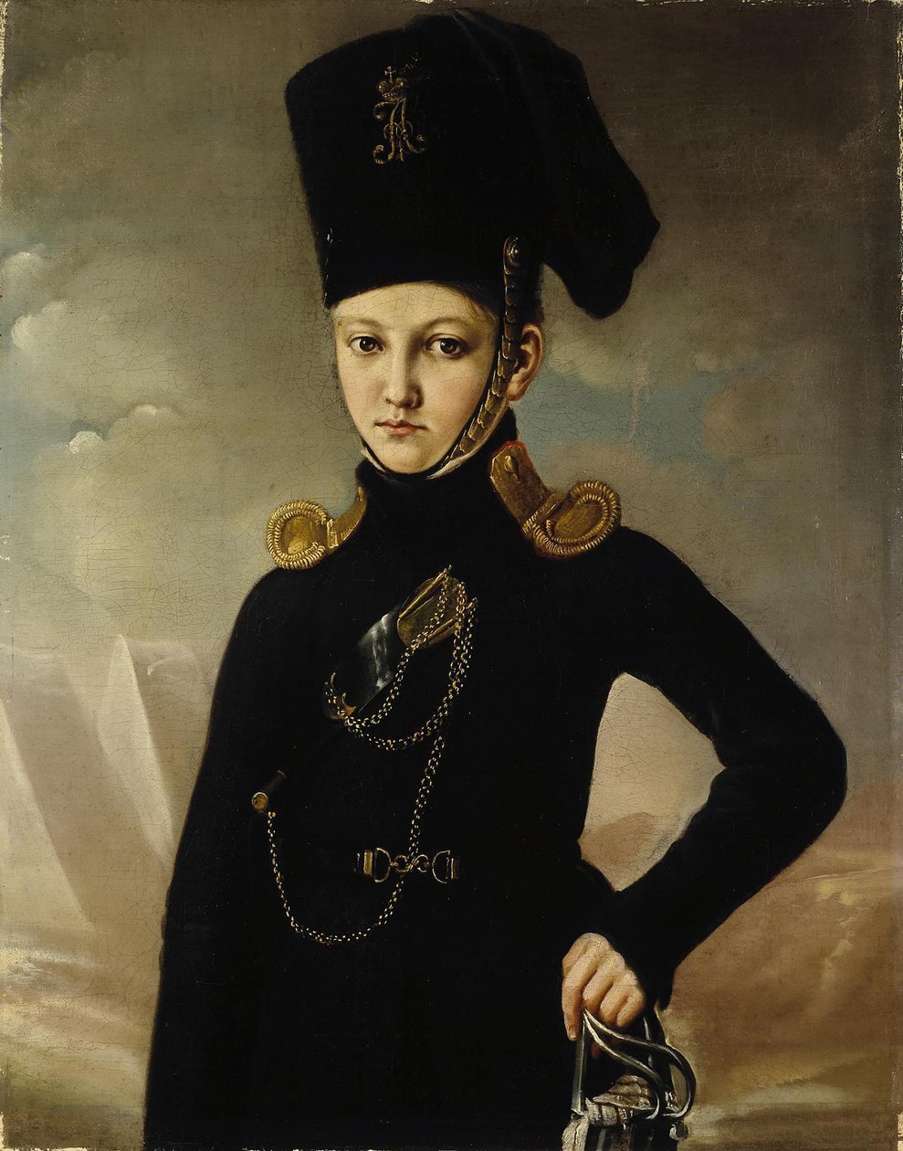 1. ratsukasakkarykmentin kasakka kreivi M.A. Dmitriev-Mamonov, 1800-luvun ensimmäinen neljännes tekijältä Unbekannt