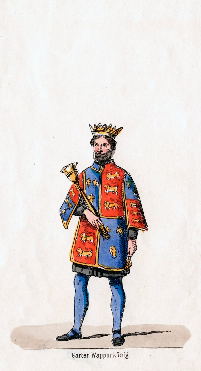 Pukusuunnittelu Shakespearen näytelmään, Henry VIII, 1800-luku tekijältä Unbekannt