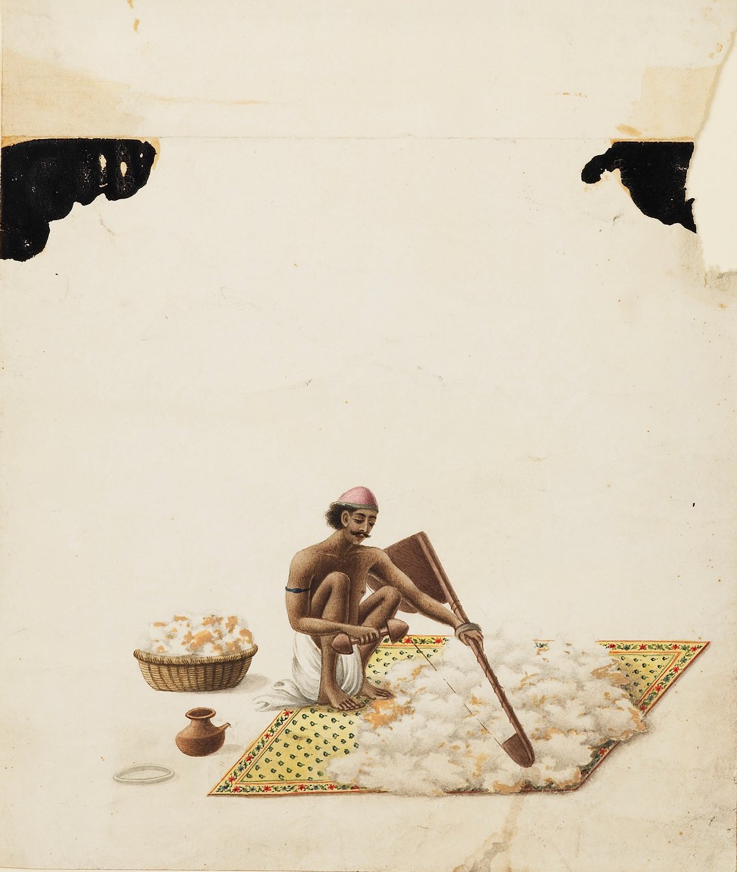 Puuvillan kehräys, 1840-1850 tekijältä Unbekannt