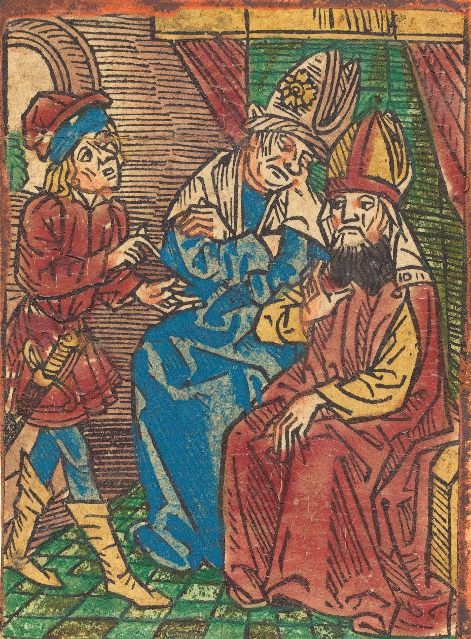 Ylipappien neuvosto, n. 1490. tekijältä Unbekannt