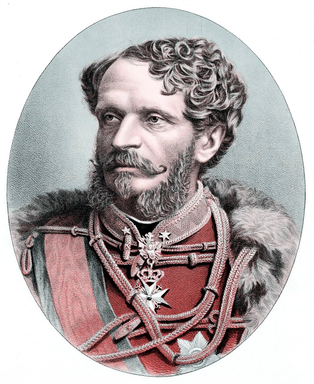 Kreivi Julius Andrassy 1823-1890, Unkarin valtiomies, c1880 tekijältä Unbekannt