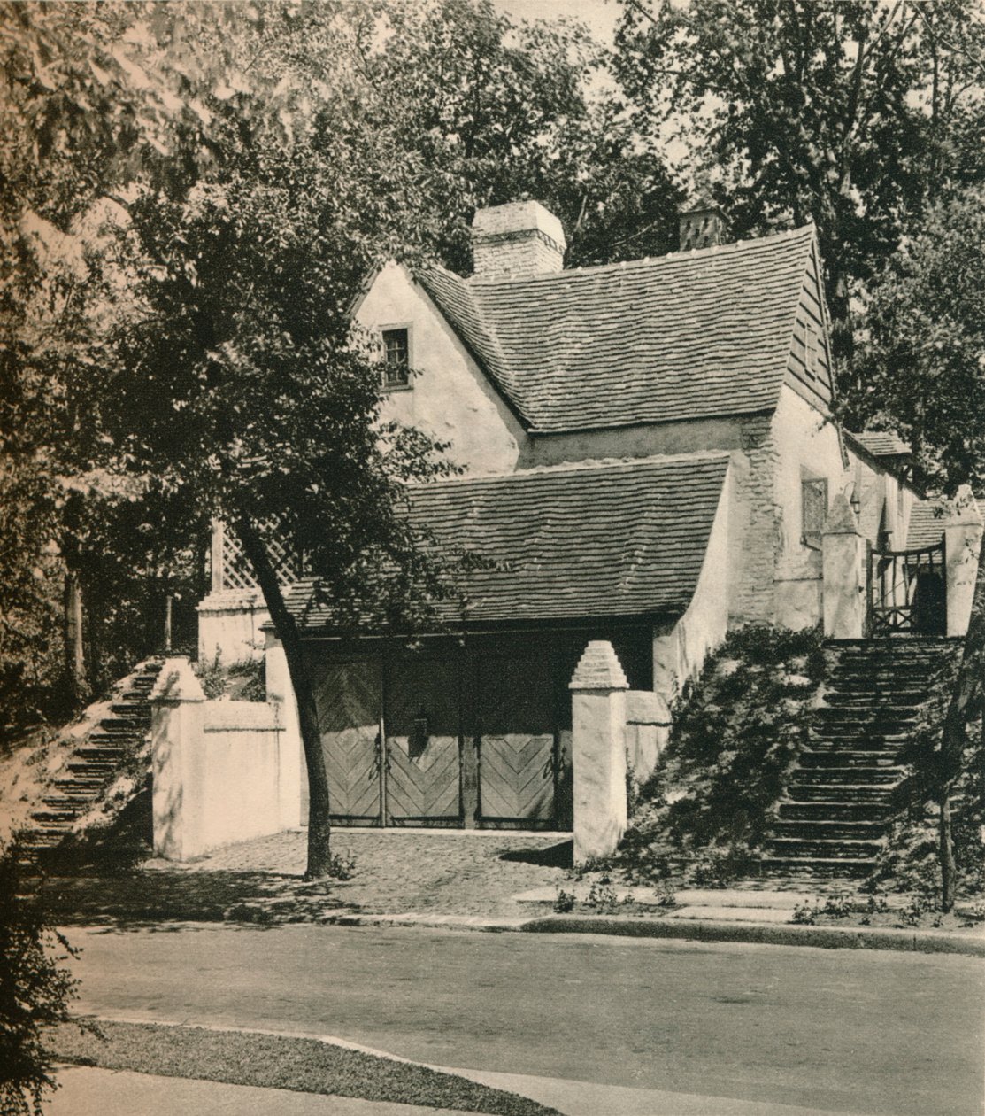 Edwin C. Dublen maalaistalo, Forest Hills. Arkkitehti, Frank Forster, 1928 tekijältä Unbekannt