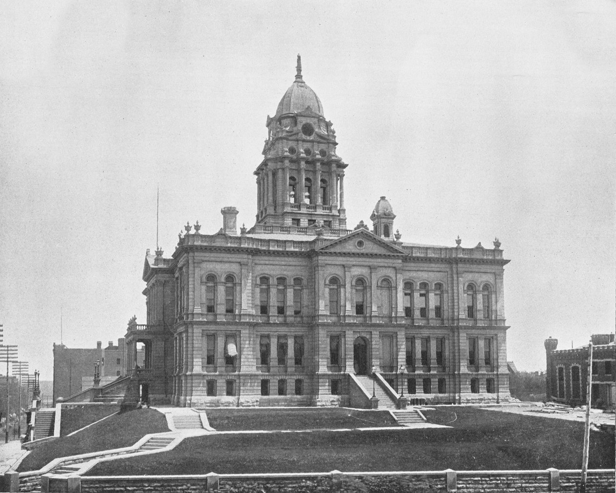 Court House, Omaha, Nebraska, USA, 1900. tekijältä Unbekannt
