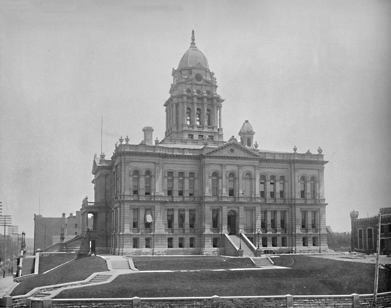 Court House, Omaha, Nebraska, 1897. tekijältä Unbekannt