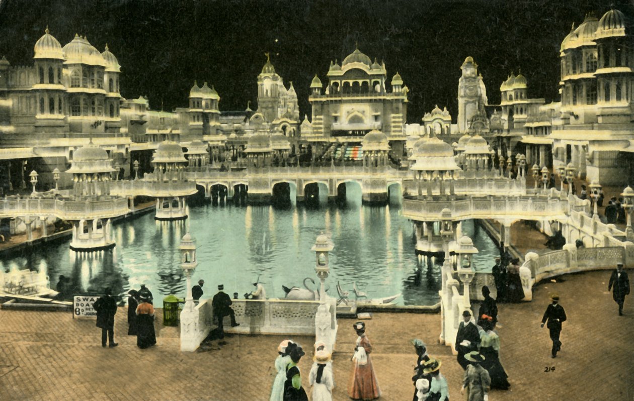 Kunniaoikeus yöllä, Coronation Exhibition, Lontoo, 1911. tekijältä Unbekannt
