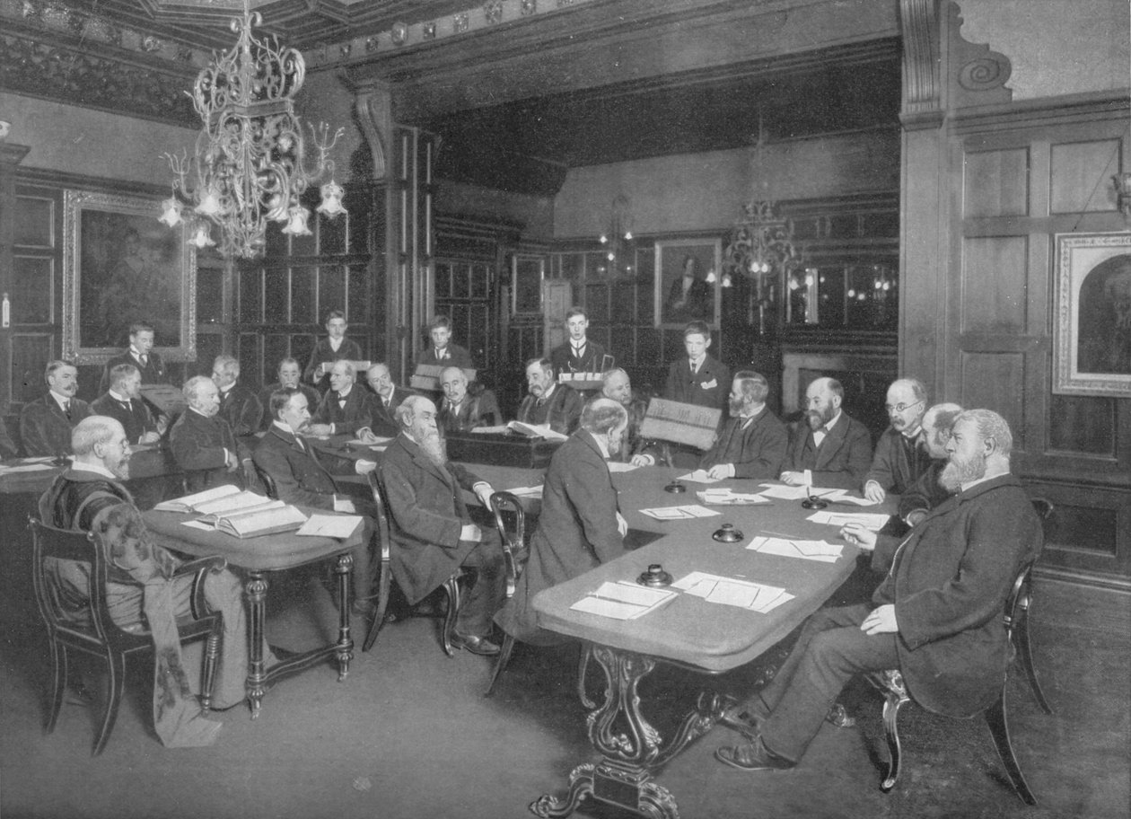 Cutlers Companyn tuomioistuin: heidän oppipoikien työn tutkiminen, Lontoo, 1902 1903 tekijältä Unbekannt