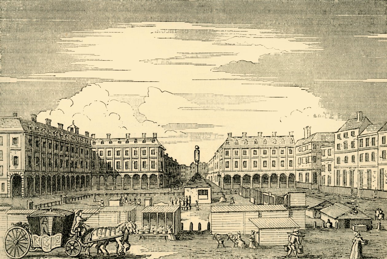 Covent Garden Market, Katse itään, 1881. tekijältä Unbekannt