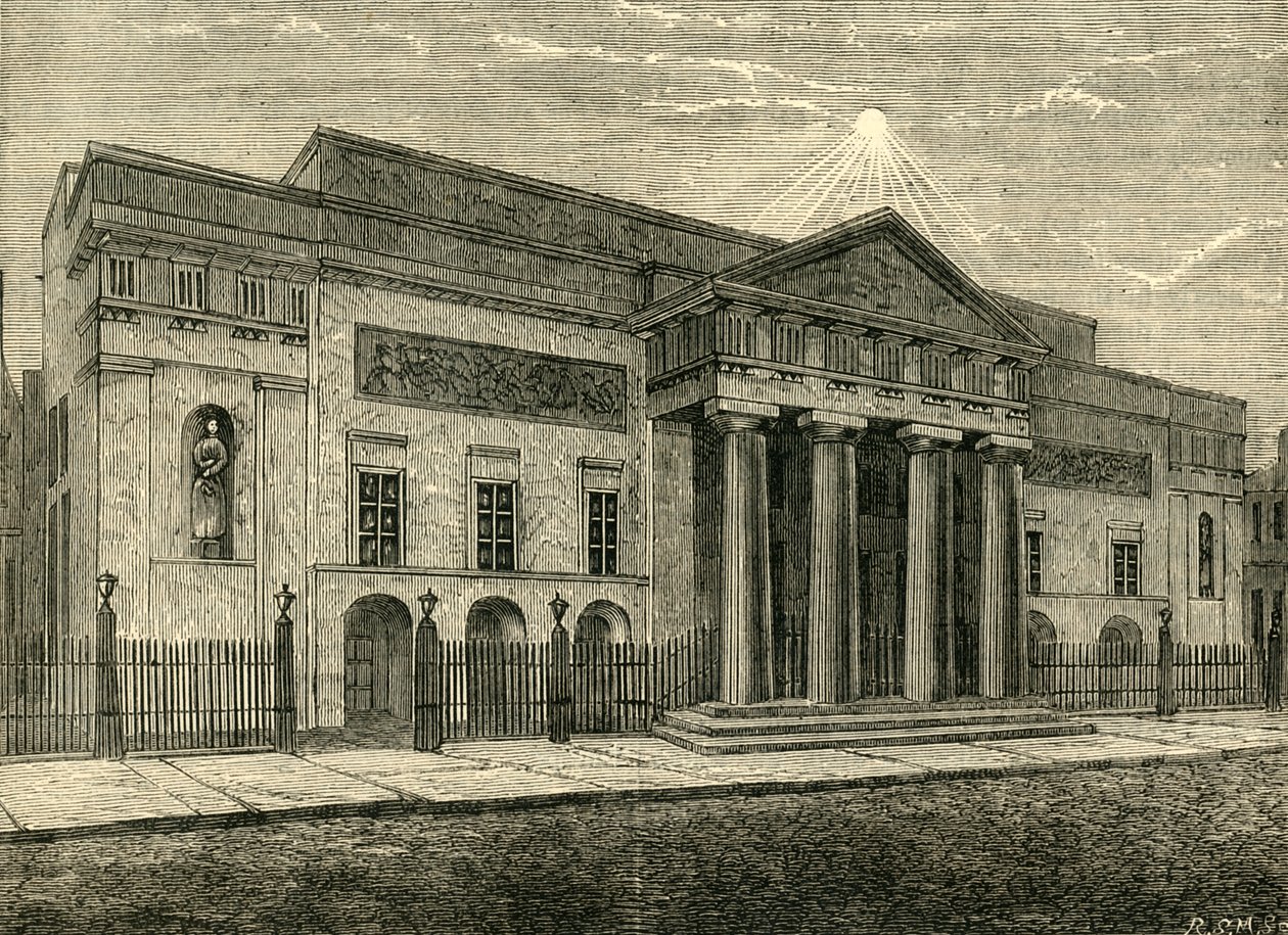 Covent Garden Theatre: Edessä vuonna 1850, 1881. tekijältä Unbekannt