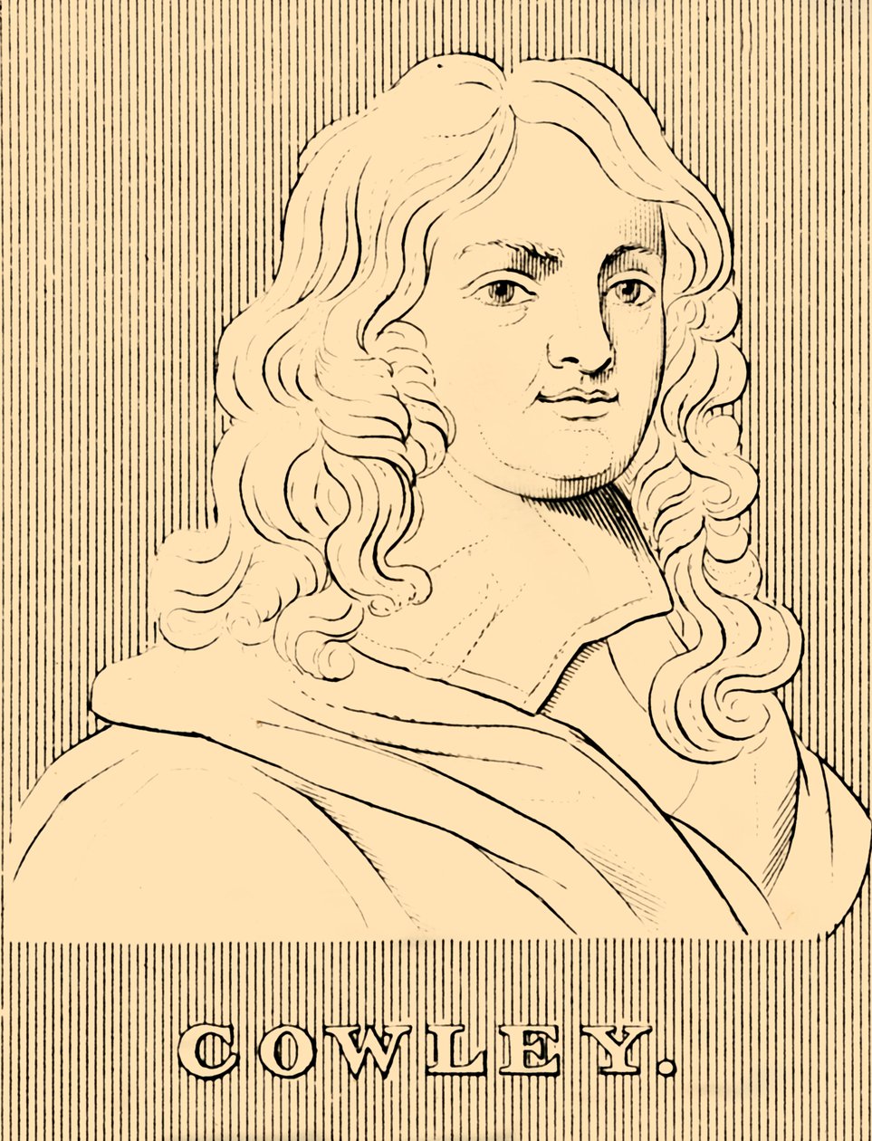 Cowley, 1618-1667, 1830. tekijältä Unbekannt