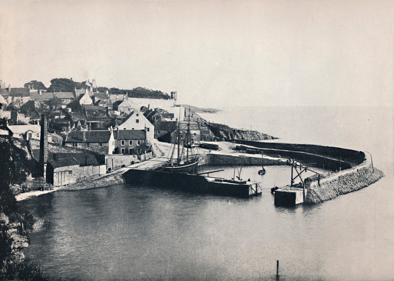 Crail - Kylä ja satama, 1895 tekijältä Unbekannt