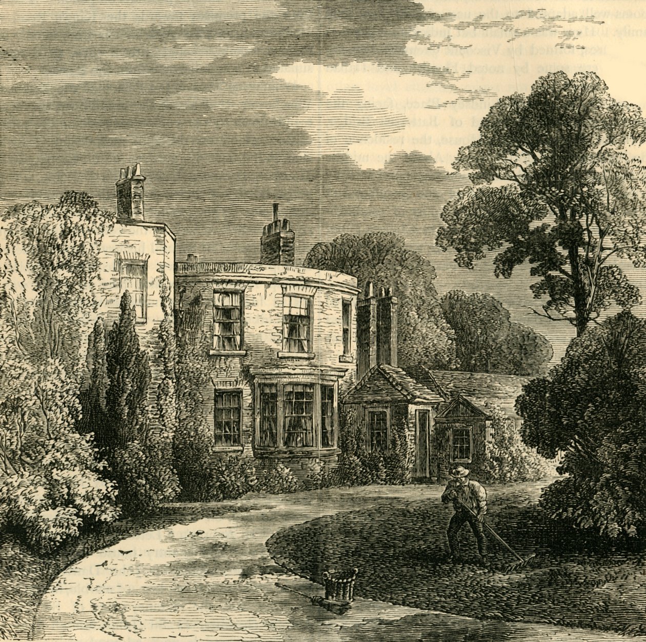 Cremorne Farm, 1829, c1876. tekijältä Unbekannt