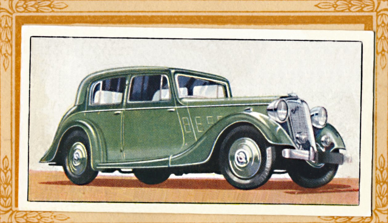 Crossley 10 Regis Saloon, 1936 tekijältä Unbekannt