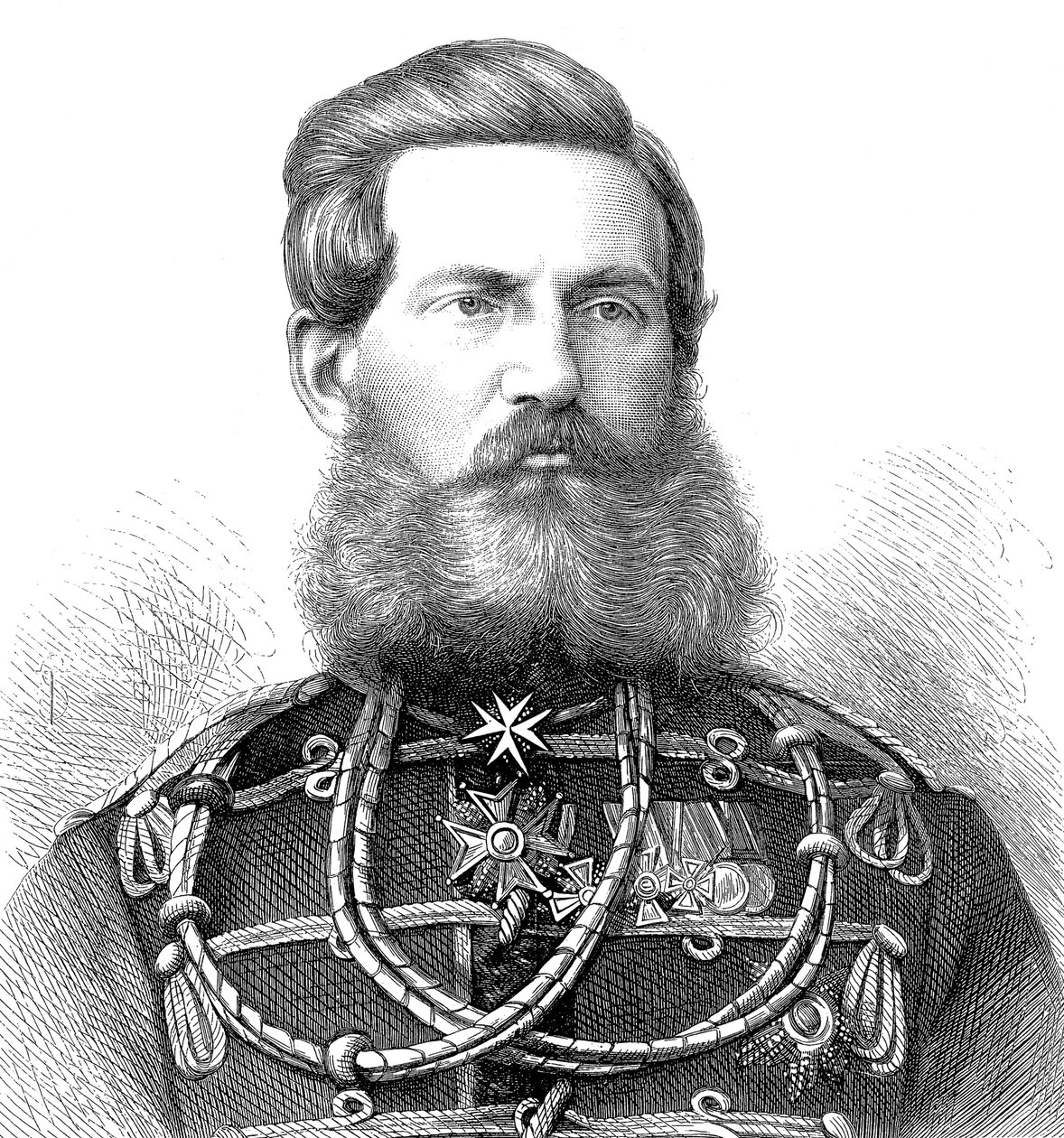 Preussin kruununprinssi Frederick William, 1870. tekijältä Unbekannt