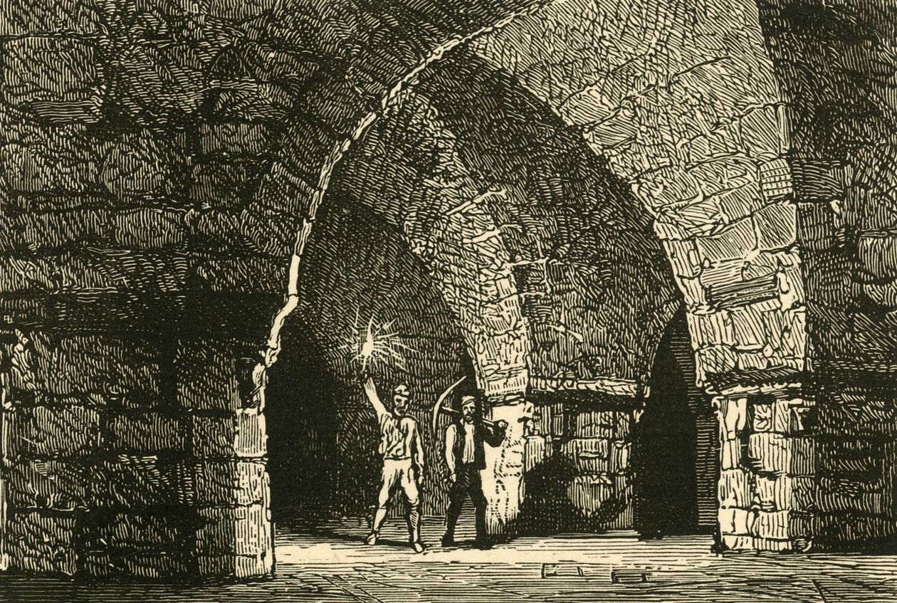 Crypt of Christ Church Cathedral, Dublin, 1800-luvun loppu. tekijältä Unbekannt