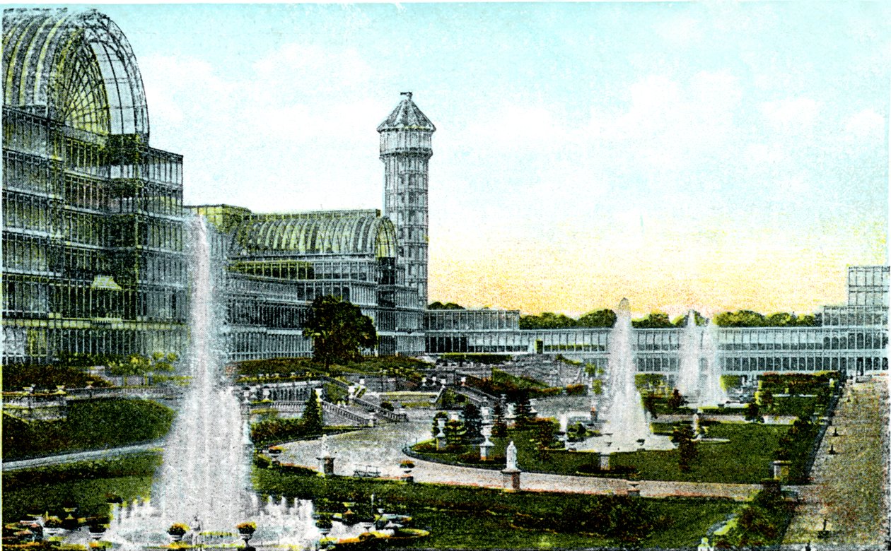 Crystal Palace, Lontoo, 1900-luku tekijältä Unbekannt