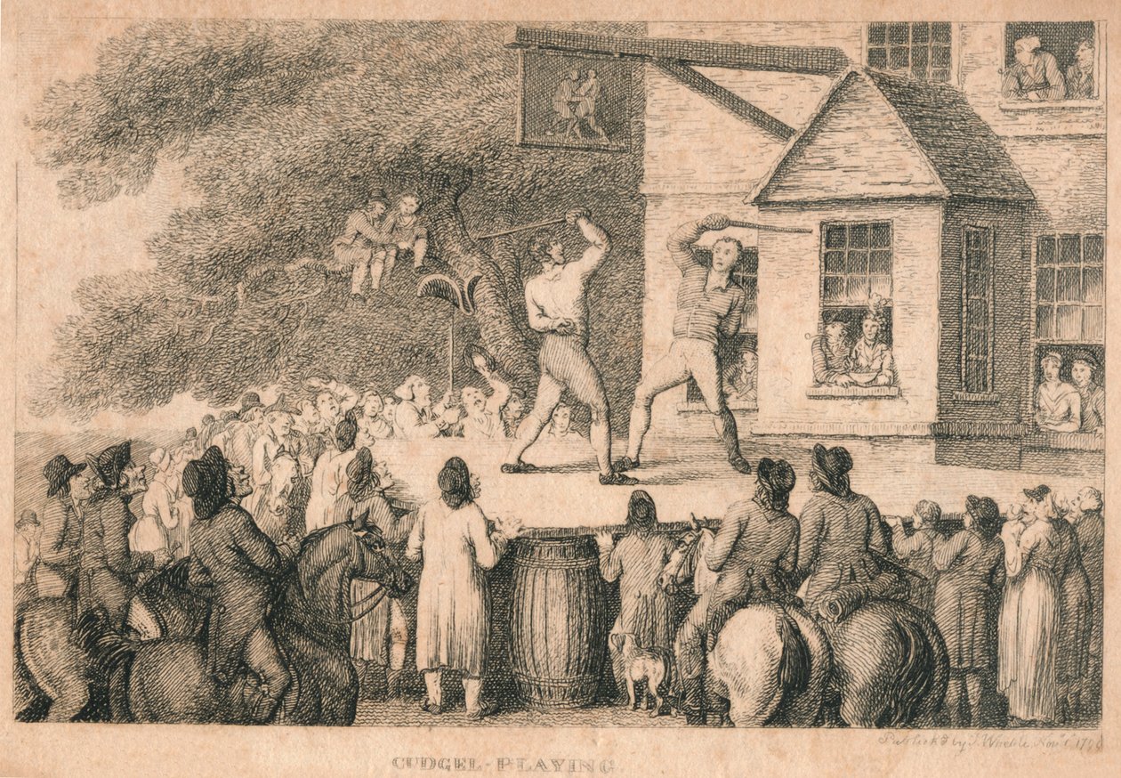 Nuijapeli, 1799. tekijältä Unbekannt