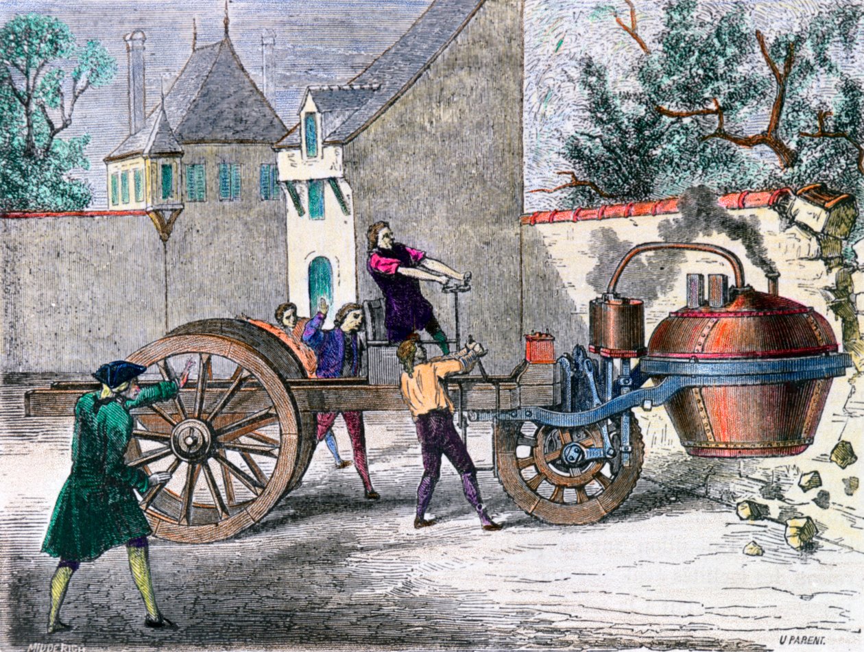 Cugnots Steam Wagon, 1800-luku tekijältä Unbekannt