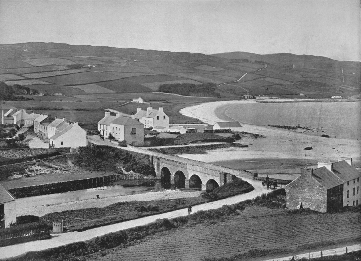 Cushendun - River, The Hills ja Cushendun Bay, 1895 tekijältä Unbekannt