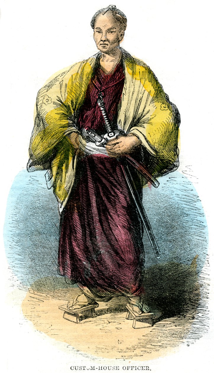 Custom-house Officer, Japani, 1800-luku tekijältä Unbekannt
