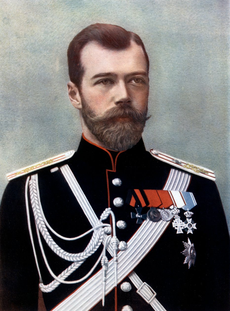 Venäjän keisari Nikolai II, 1800-luvun loppu - 1900-luvun alku tekijältä Unbekannt