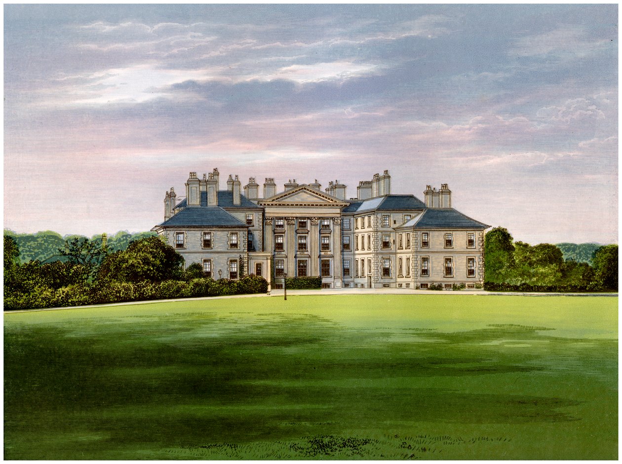 Dalkeith Palace, Edinburgh, Skotlanti, Buccleuchin herttuan koti, c1880 tekijältä Unbekannt