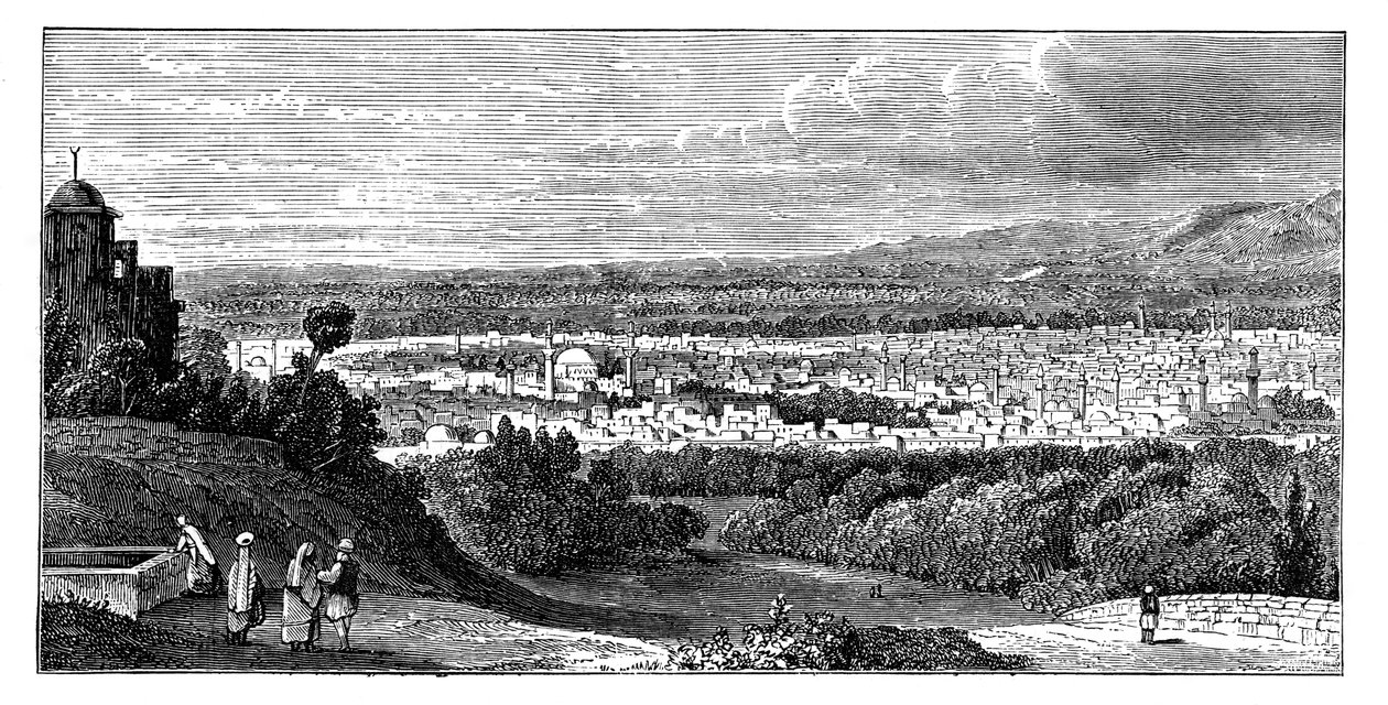 Damaskos, Syyria, 1890 tekijältä Unbekannt