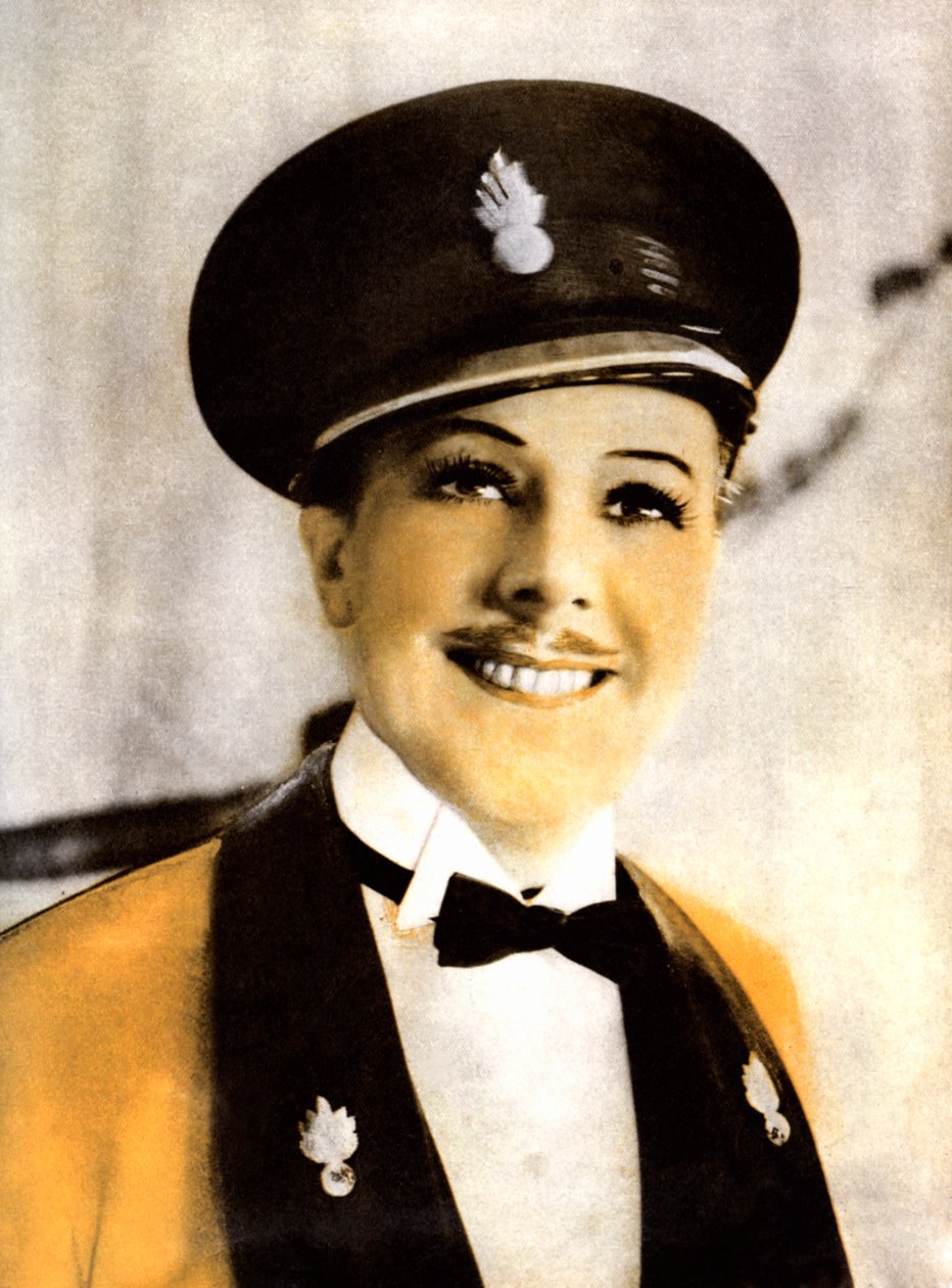 Dame Cicely Courtneidge, englantilainen näyttelijä, 1934-1935 tekijältä Unbekannt
