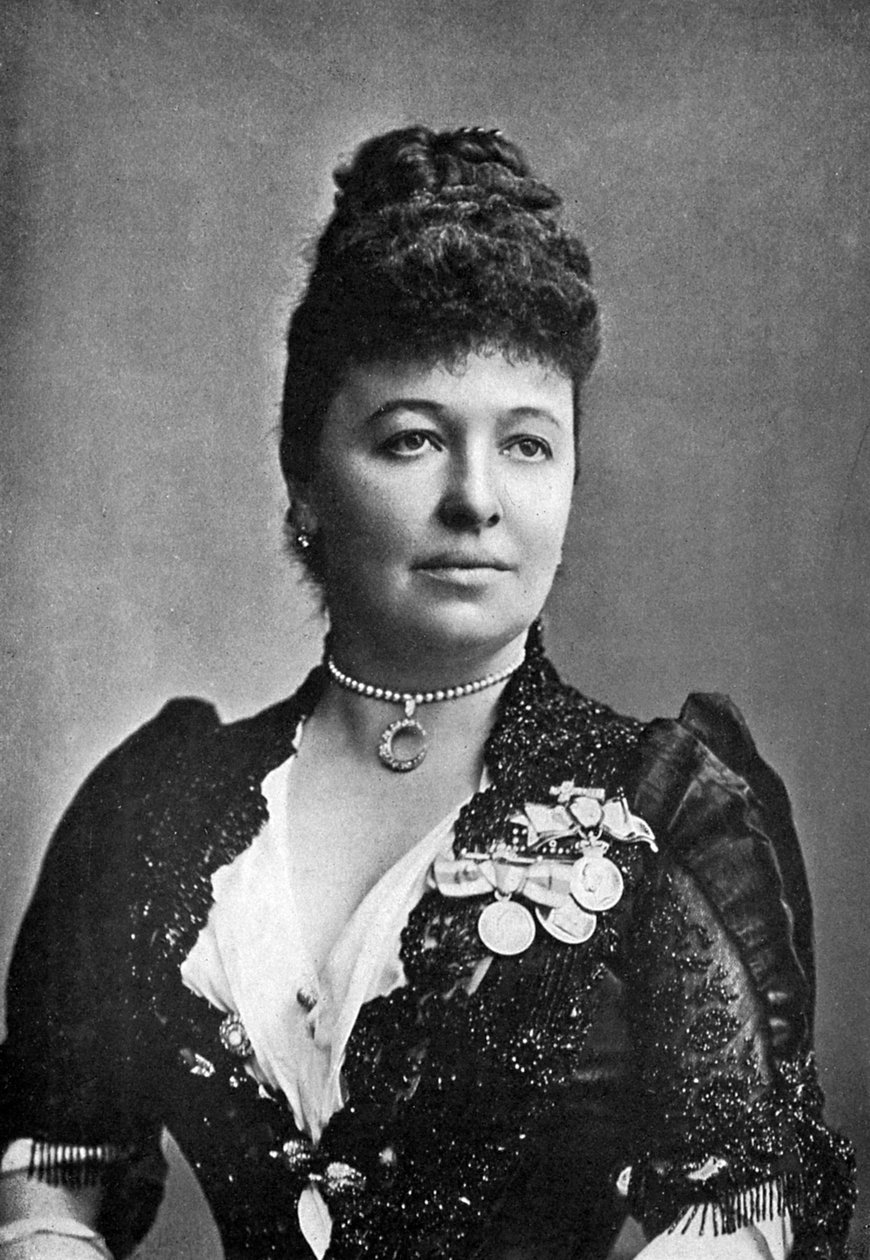 Dame Emma Albani 1852-1930, kanadalainen oopperalaulaja, c1890 tekijältä Unbekannt
