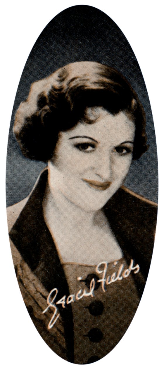 Dame Gracie Fields, DBE 1898-1979, englantilainen näyttelijä, laulaja ja koomikko, 1935 tekijältä Unbekannt