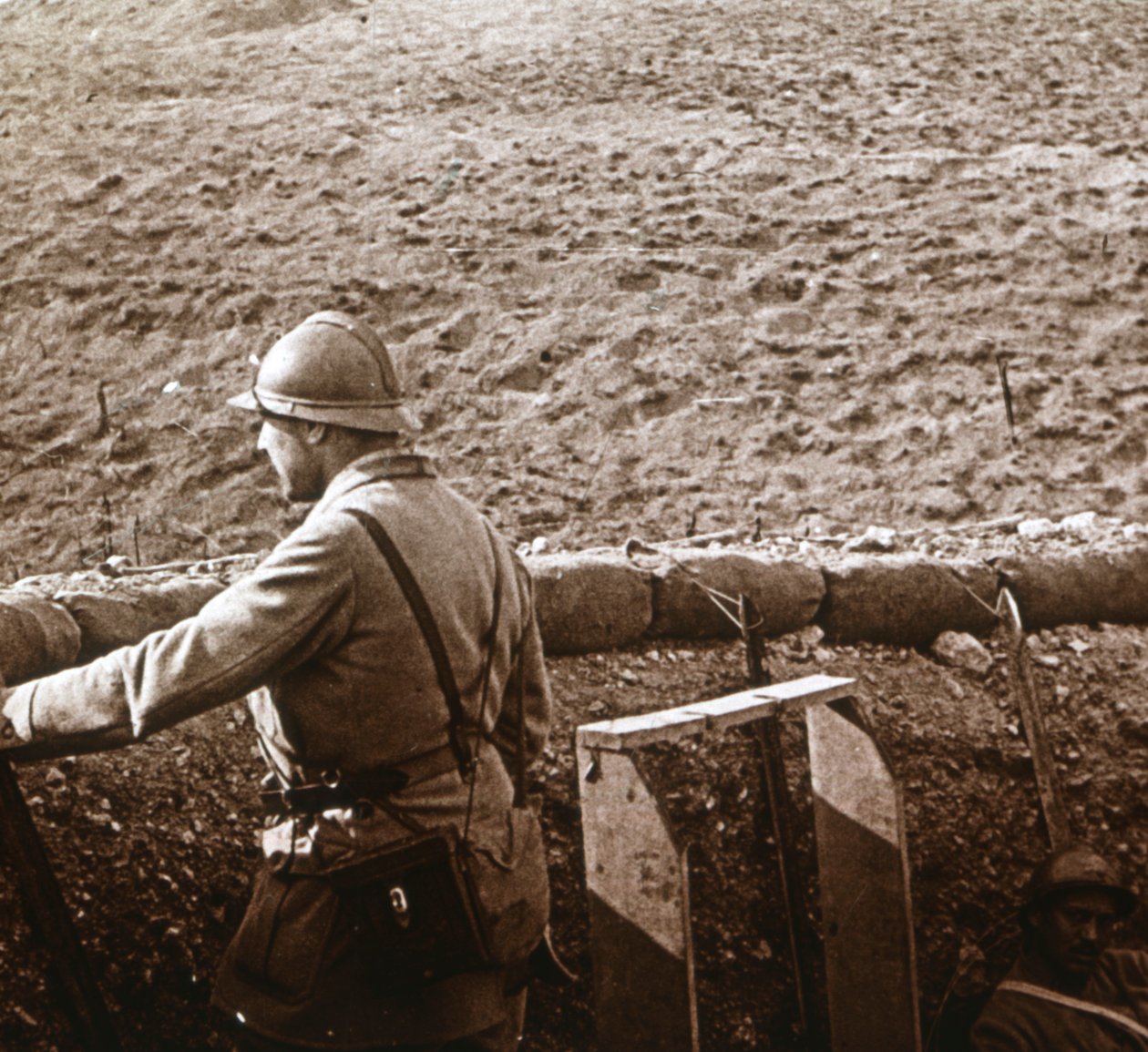 Damloup-akku, Verdun, Pohjois-Ranska, c1914-c1918 tekijältä Unbekannt