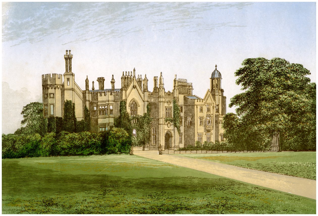 Danbury Palace, Essex, Rochesterin piispan koti, vuodelta 1880 tekijältä Unbekannt