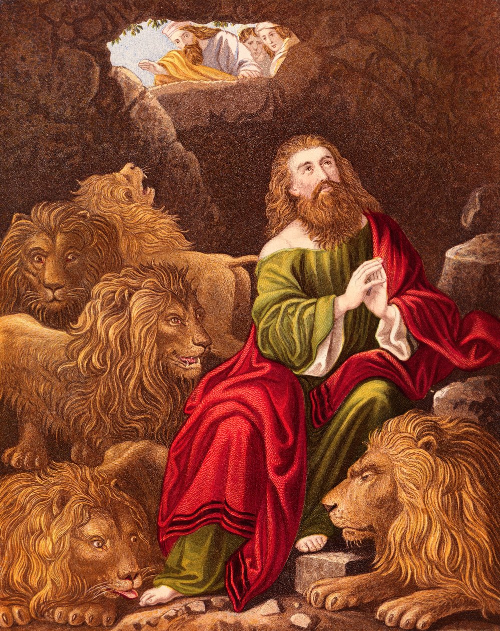 Daniel Lions luolassa tekijältä Unbekannt