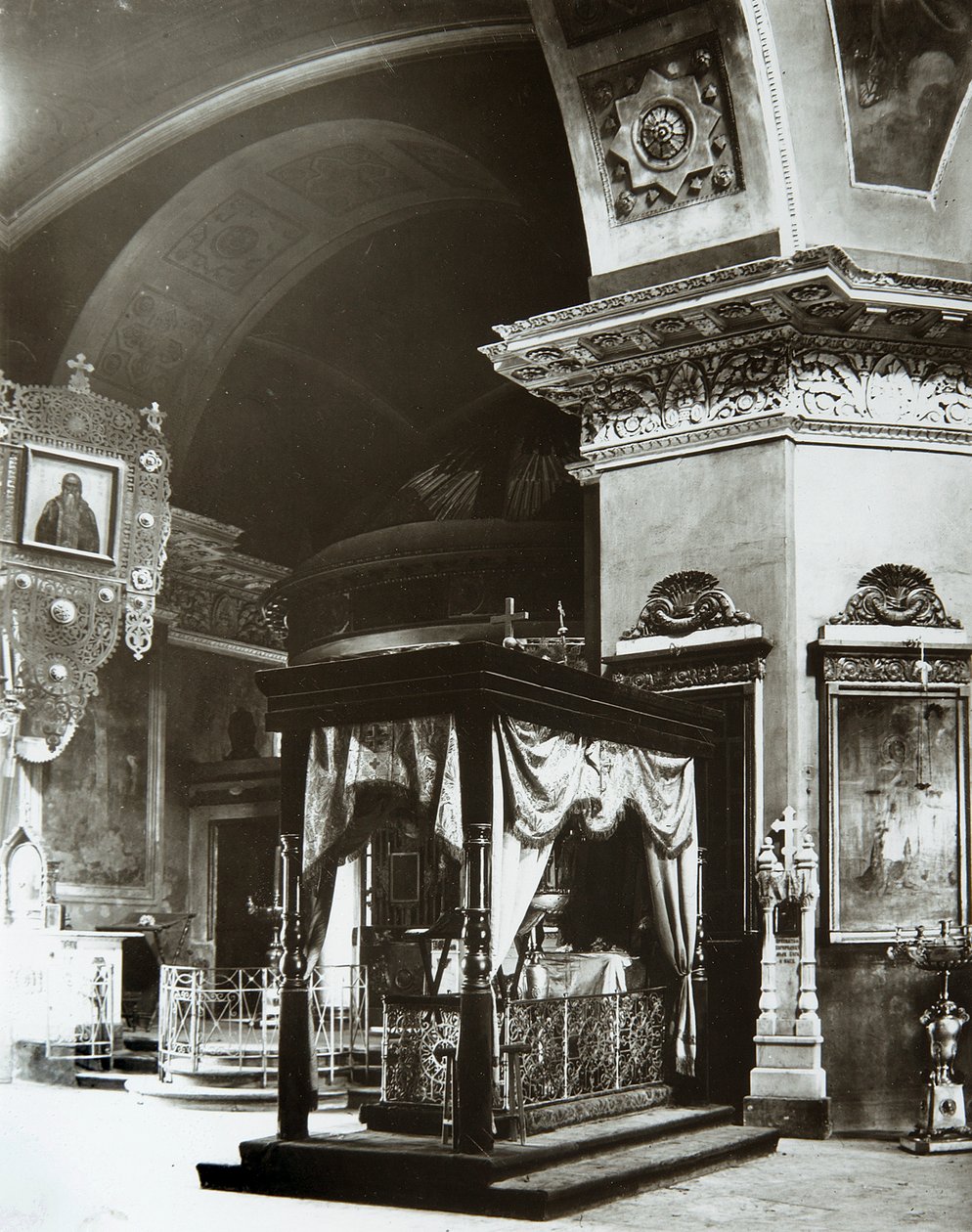 Danilovin luostari, Moskova, Venäjä, ennen sulkemista, 1920-luvun lopulla tekijältä Unbekannt