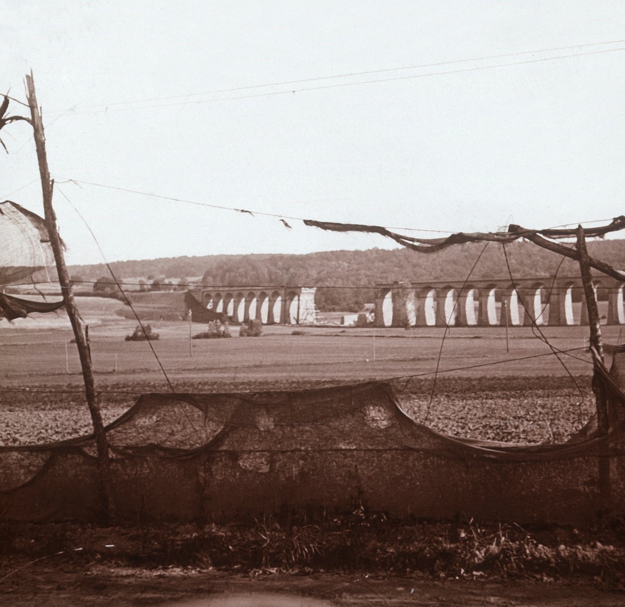 Dannemarie Viaduct, Pohjois-Ranska, c1914-c1918 tekijältä Unbekannt