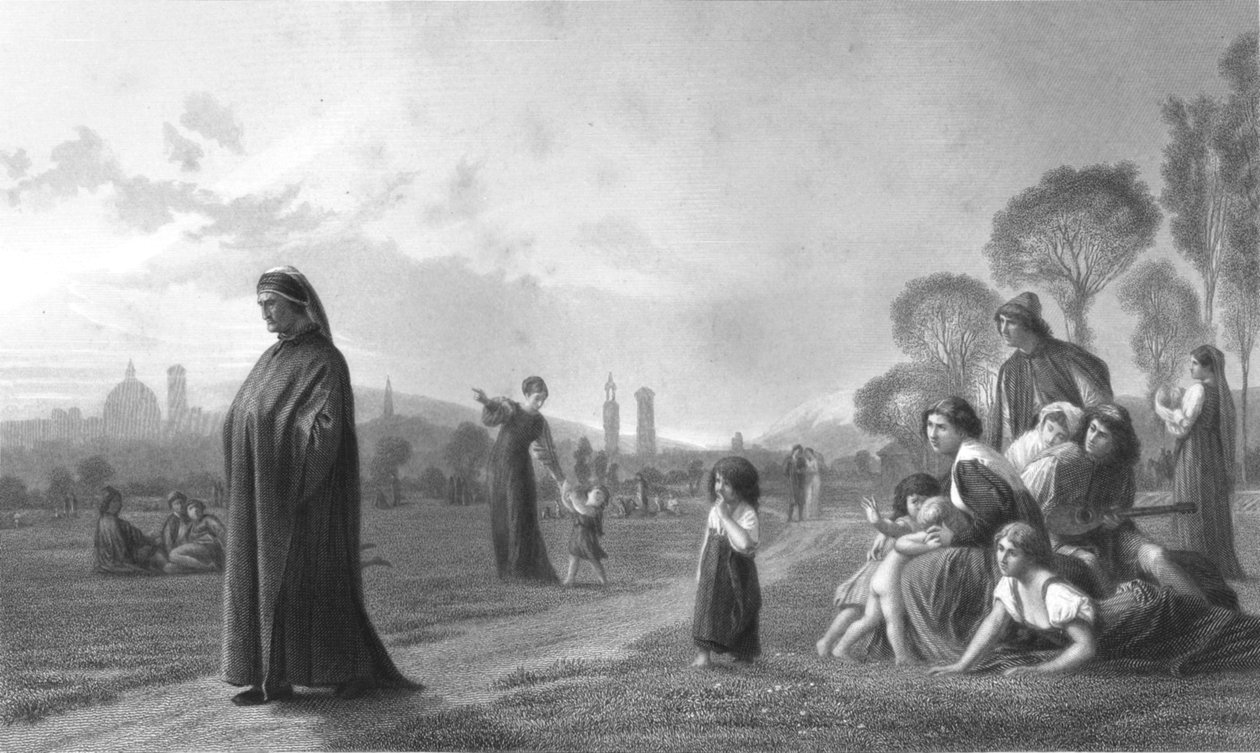 Dante, 1800-luku tekijältä Unbekannt