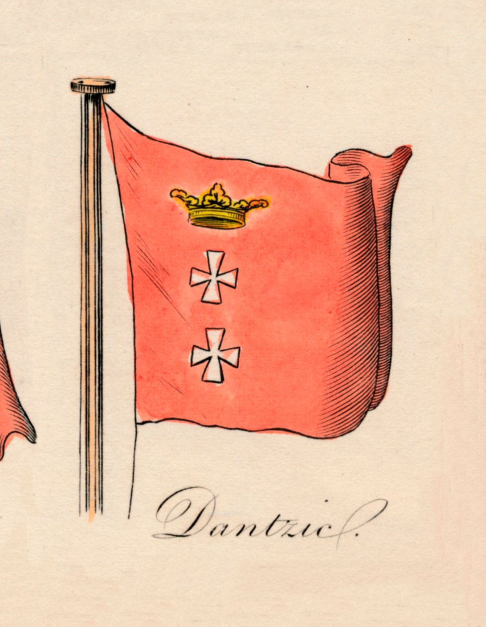 Dantzic, 1838 tekijältä Unbekannt