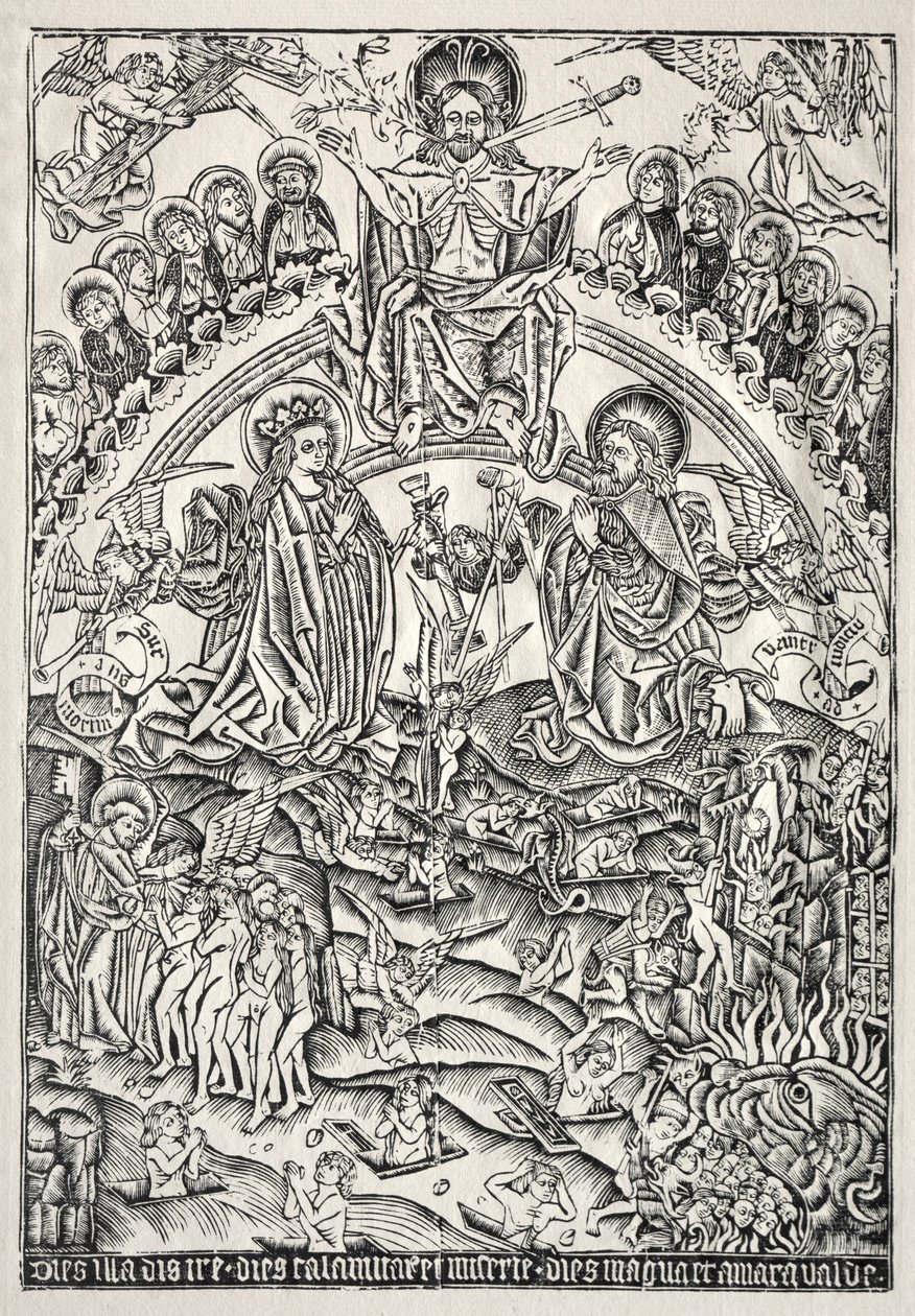 Viimeinen tuomio, n. 1490. tekijältä Unbekannt