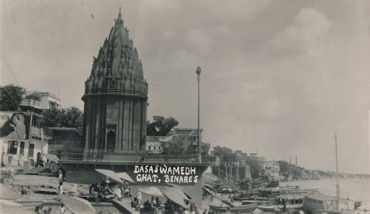 Dasaswamedh Ghat, Benares. tekijältä Unbekannt
