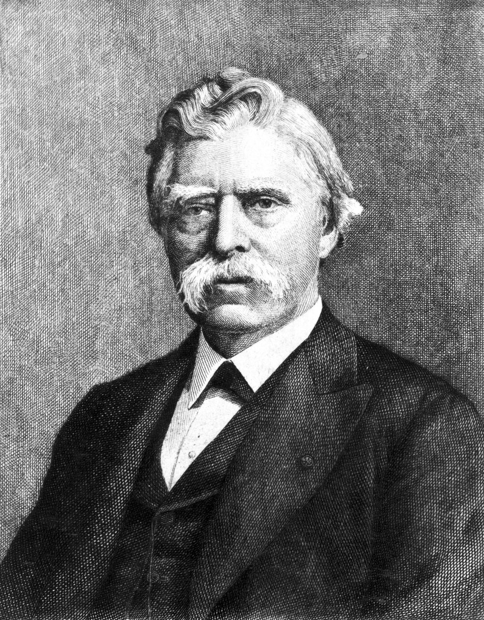David Edward Hughes, englantilainen sähköasentaja ja keksijä, n. 1880-luku tekijältä Unbekannt