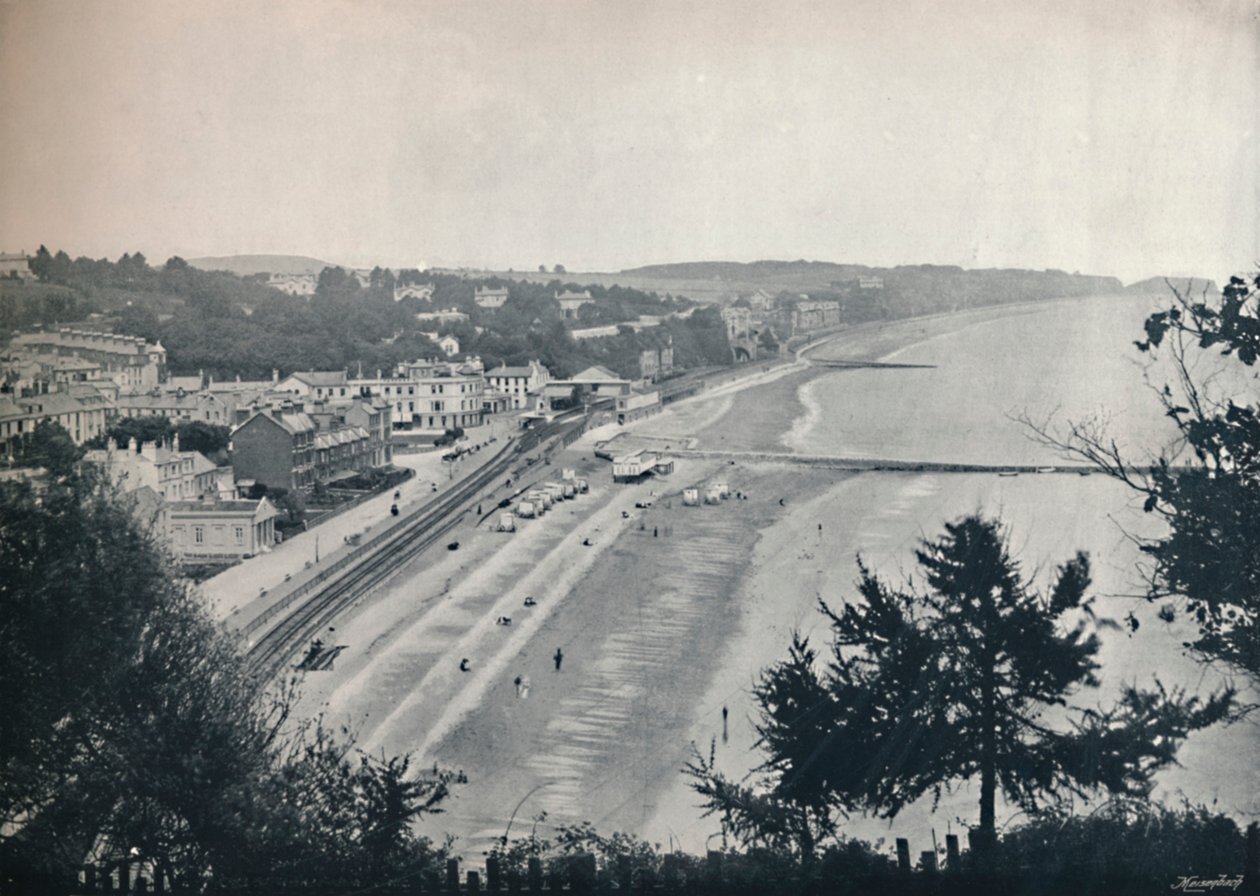 Dawlish - Yleisnäkymä, 1895 tekijältä Unbekannt