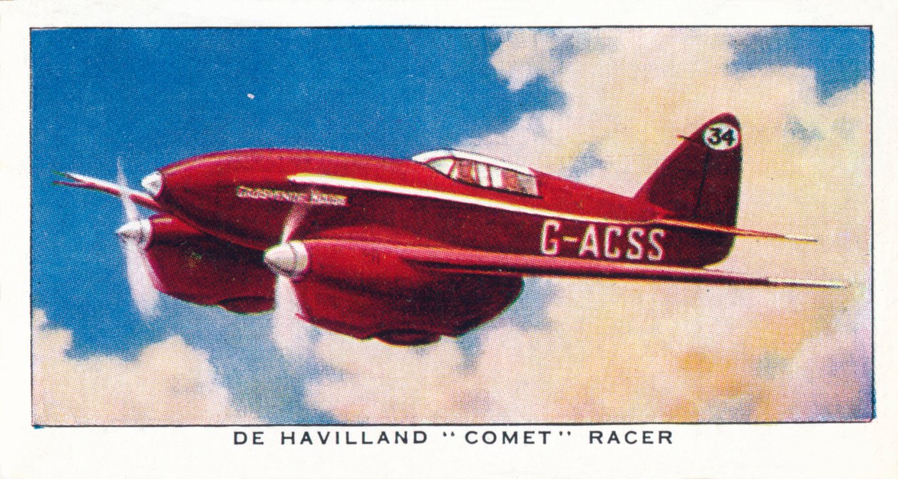 De Havilland Comet Racer, 1938 tekijältä Unbekannt